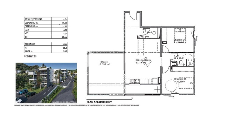 Ma-Cabane - Vente Appartement Le Marin, 66 m²