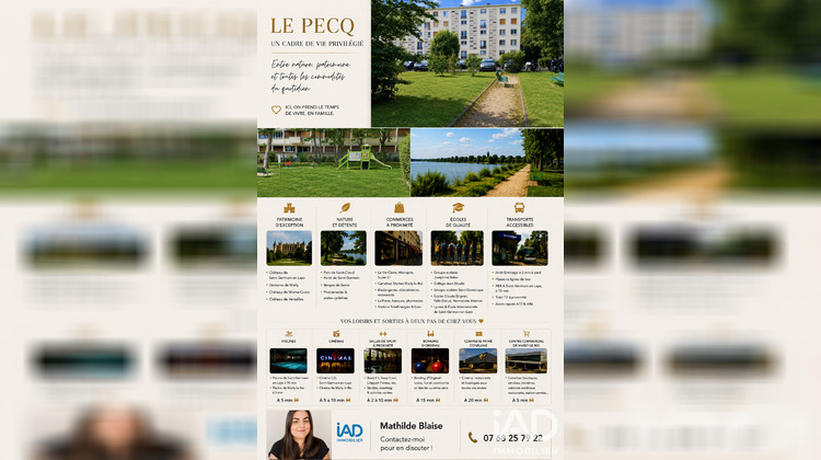 Ma-Cabane - Vente Appartement Le Pecq, 84 m²