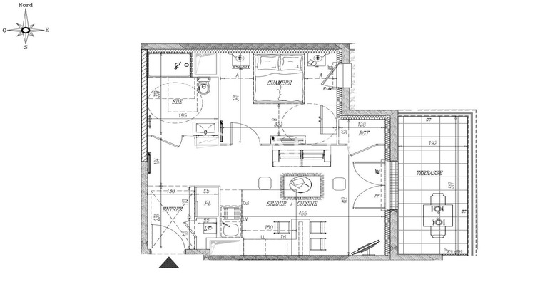 Ma-Cabane - Vente Appartement Le Pellerin, 43 m²