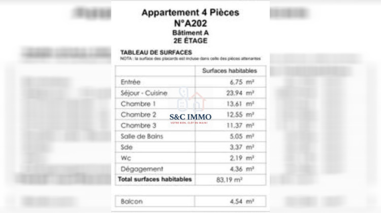 Ma-Cabane - Vente Appartement Le Perreux-sur-Marne (), 83 m²