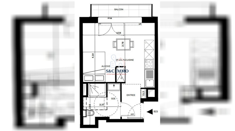 Ma-Cabane - Vente Appartement Le Perreux-sur-Marne, 25 m²