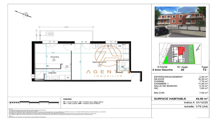 Ma-Cabane - Vente Appartement Le Perreux-sur-Marne, 44 m²