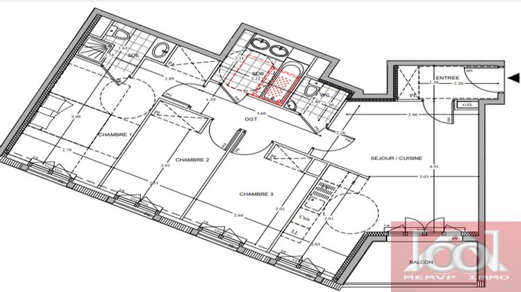 Ma-Cabane - Vente Appartement Le Plessis-Robinson, 74 m²