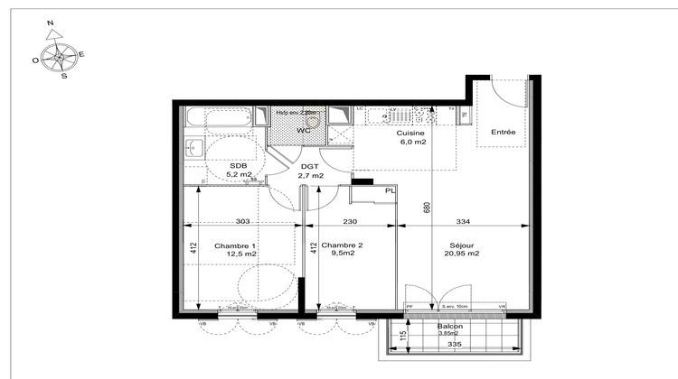 Ma-Cabane - Vente Appartement Le Plessis-Robinson, 58 m²