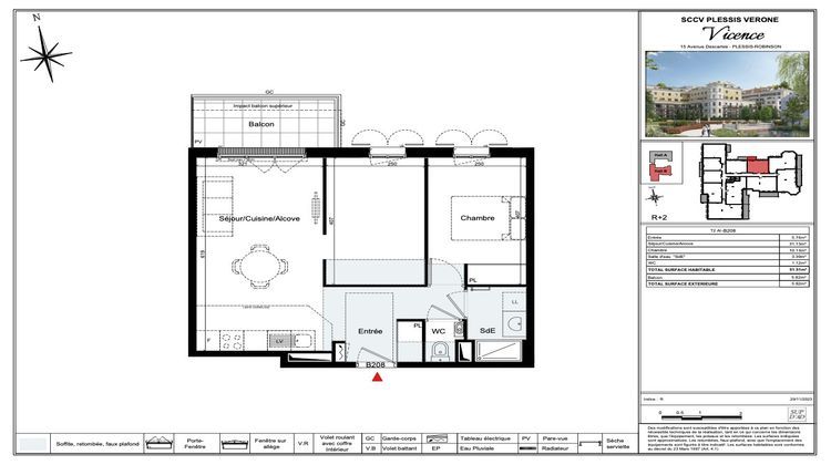 Ma-Cabane - Vente Appartement Le Plessis-Robinson, 51 m²