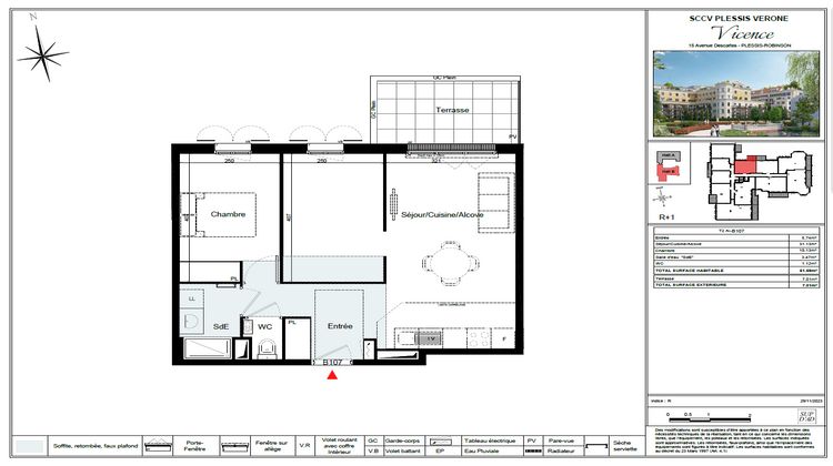 Ma-Cabane - Vente Appartement Le Plessis-Robinson, 51 m²