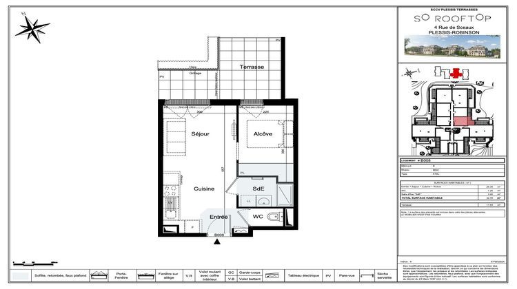 Ma-Cabane - Vente Appartement Le Plessis-Robinson, 32 m²