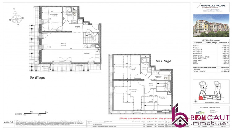 Ma-Cabane - Vente Appartement Le Plessis-Robinson, 104 m²