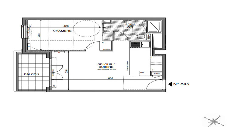 Ma-Cabane - Vente Appartement Le Plessis-Robinson, 42 m²