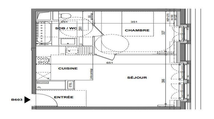 Ma-Cabane - Vente Appartement Le Plessis-Robinson, 44 m²