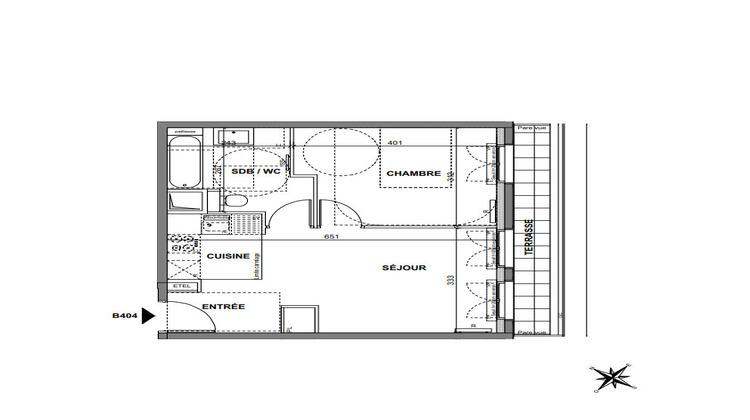Ma-Cabane - Vente Appartement Le Plessis-Robinson, 40 m²