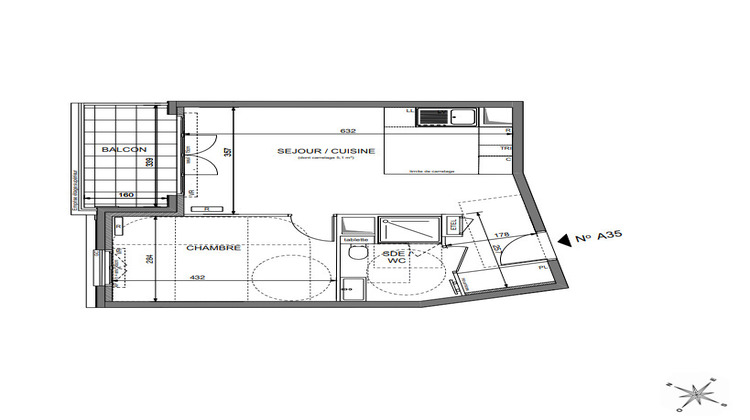 Ma-Cabane - Vente Appartement Le Plessis-Robinson, 43 m²