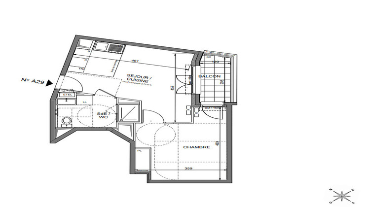 Ma-Cabane - Vente Appartement Le Plessis-Robinson, 40 m²