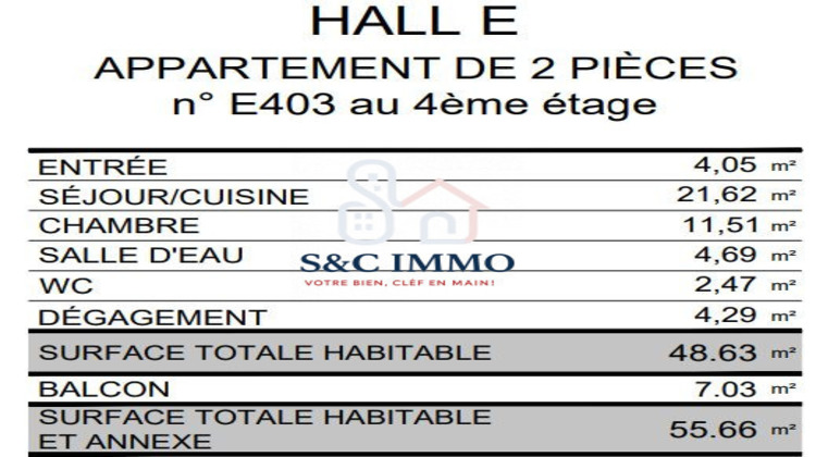 Ma-Cabane - Vente Appartement Le Plessis-Robinson, 48 m²