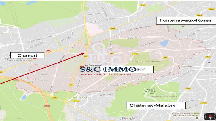 Ma-Cabane - Vente Appartement Le Plessis-Robinson, 91 m²