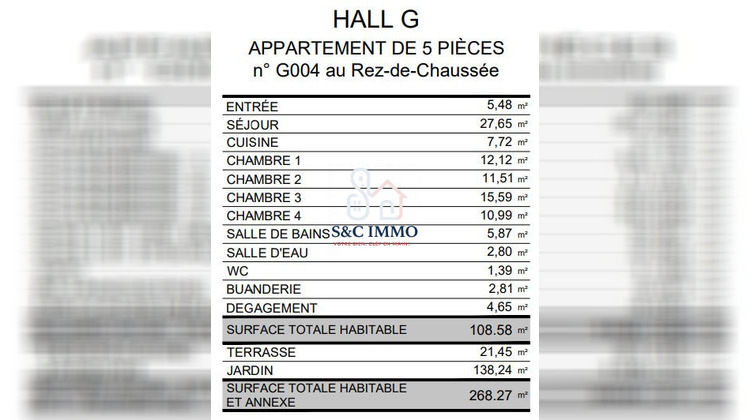 Ma-Cabane - Vente Appartement Le Plessis-Robinson, 109 m²