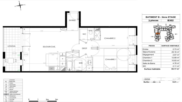 Ma-Cabane - Vente Appartement Le Plessis-Robinson, 65 m²