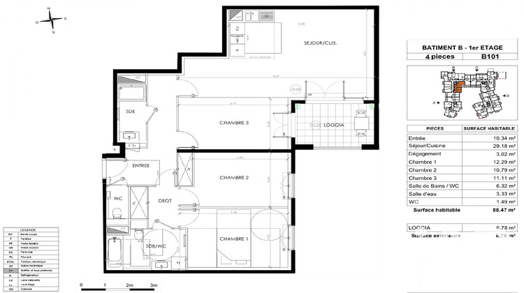 Ma-Cabane - Vente Appartement Le Plessis-Robinson, 88 m²