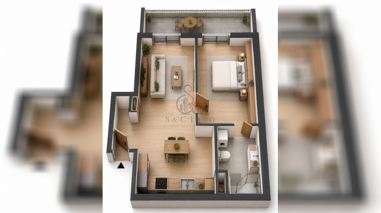 Ma-Cabane - Vente Appartement Le Plessis-Robinson, 38 m²