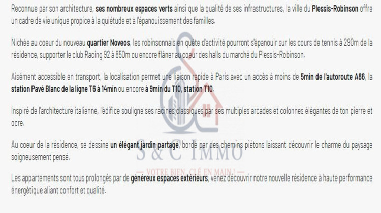 Ma-Cabane - Vente Appartement Le Plessis-Robinson, 38 m²
