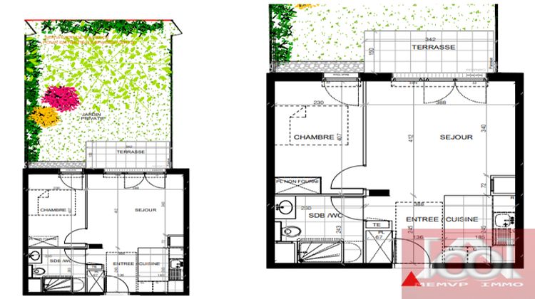 Ma-Cabane - Vente Appartement Le Plessis-Trévise, 39 m²