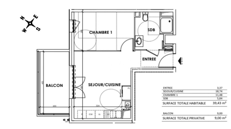 Ma-Cabane - Vente Appartement LE PONT-DE-BEAUVOISIN, 39 m²