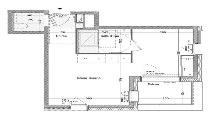 Ma-Cabane - Vente Appartement Le Pont-de-Claix, 35 m²