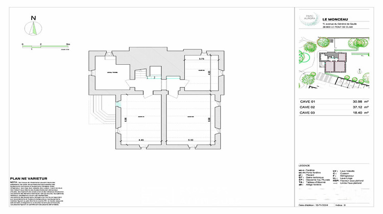 Ma-Cabane - Vente Appartement LE PONT-DE-CLAIX, 110 m²