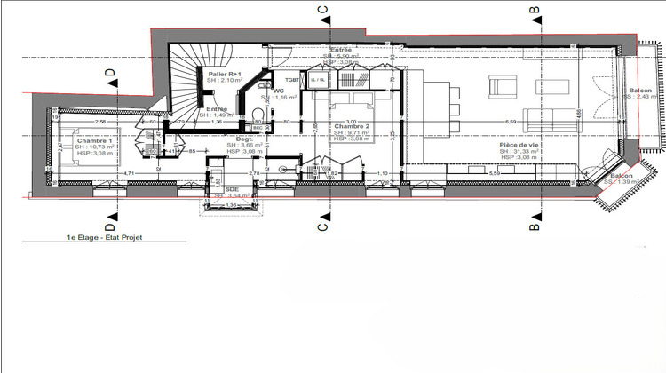 Ma-Cabane - Vente Appartement LE POULIGUEN, 76 m²