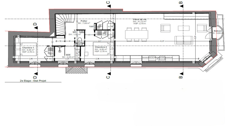 Ma-Cabane - Vente Appartement LE POULIGUEN, 77 m²