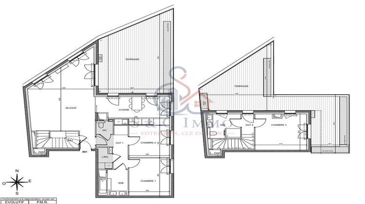 Ma-Cabane - Vente Appartement Le Pré-Saint-Gervais, 121 m²