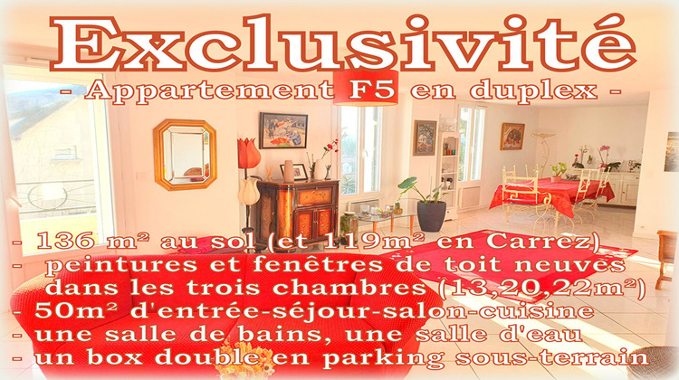 Ma-Cabane - Vente Appartement LE RAINCY, 136 m²