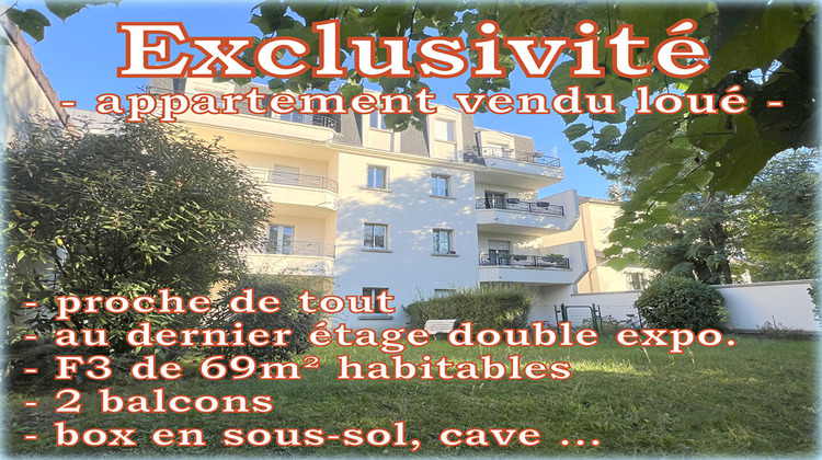 Ma-Cabane - Vente Appartement LE RAINCY, 69 m²