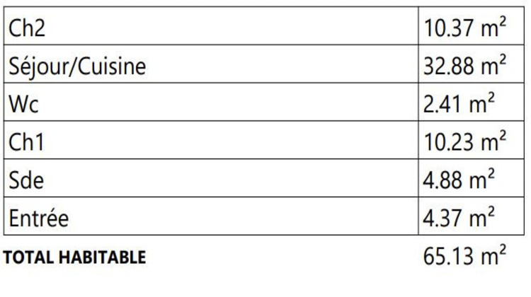 Ma-Cabane - Vente Appartement Le Taillan-Médoc, 65 m²