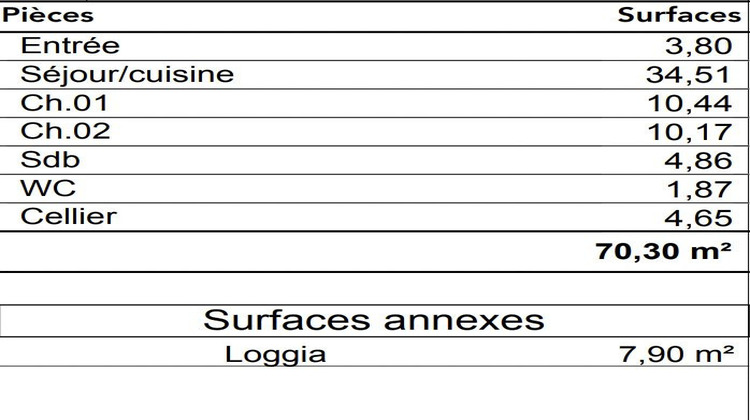 Ma-Cabane - Vente Appartement Le Taillan-Médoc, 70 m²