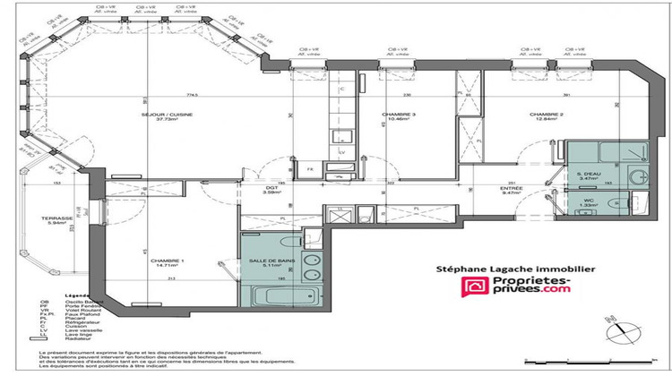 Ma-Cabane - Vente Appartement LE TOUQUET PARIS PLAGE, 98 m²