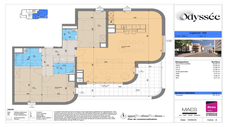Ma-Cabane - Vente Appartement Le Touquet-Paris-Plage, 128 m²
