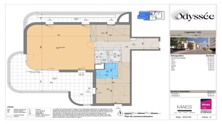 Ma-Cabane - Vente Appartement Le Touquet-Paris-Plage, 95 m²