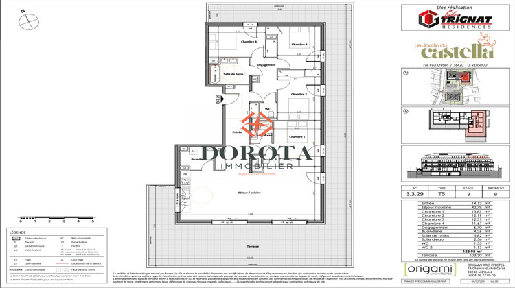 Ma-Cabane - Vente Appartement Le Versoud, 128 m²