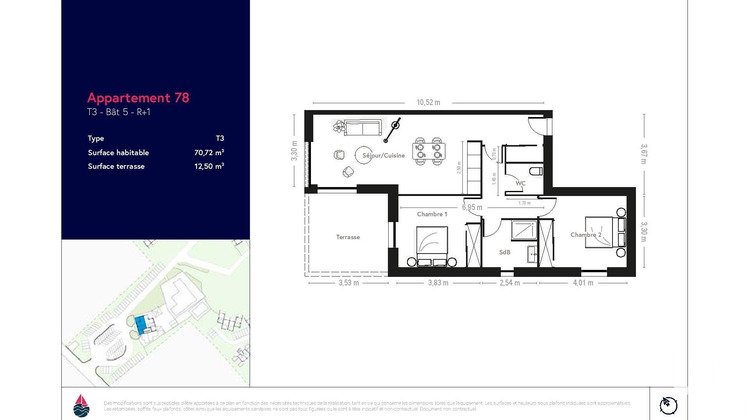 Ma-Cabane - Vente Appartement Lecci, 71 m²