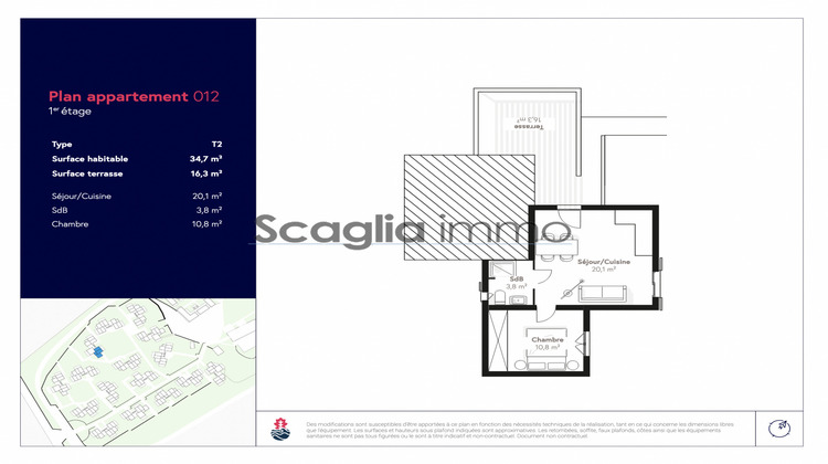 Ma-Cabane - Vente Appartement Lecci, 34 m²