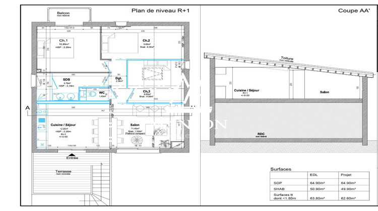 Ma-Cabane - Vente Appartement Lège-Cap-Ferret, 47 m²