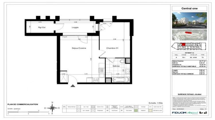 Ma-Cabane - Vente Appartement Lens, 44 m²