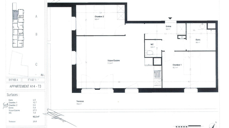 Ma-Cabane - Vente Appartement Lens, 62 m²