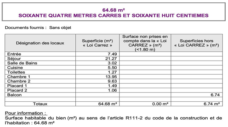 Ma-Cabane - Vente Appartement Lens, 64 m²