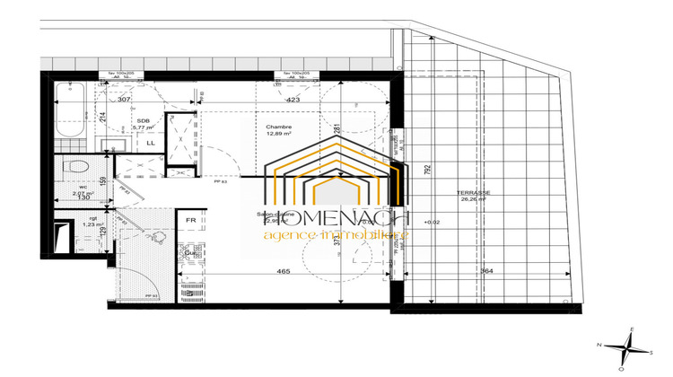 Ma-Cabane - Vente Appartement Lentilly, 44 m²