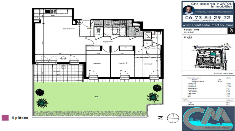 Ma-Cabane - Vente Appartement LENTILLY, 90 m²