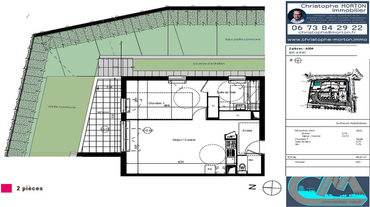 Ma-Cabane - Vente Appartement LENTILLY, 49 m²