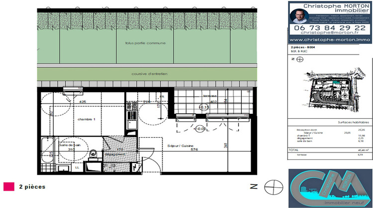 Ma-Cabane - Vente Appartement LENTILLY, 45 m²