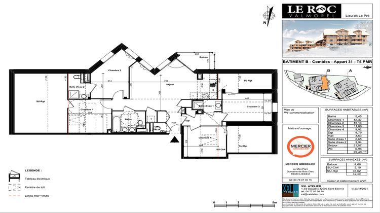 Ma-Cabane - Vente Appartement LES AVANCHERS-VALMOREL, 100 m²